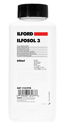 Ilford Ilfosol 3 Film Black and White Developer 500ml - Best Available Image