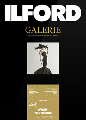 Ilford Galerie Prestige Washi Torinoko (110gsm) 13x19&rdquo; A3+ 32.9x48.3cm 25 Sheets