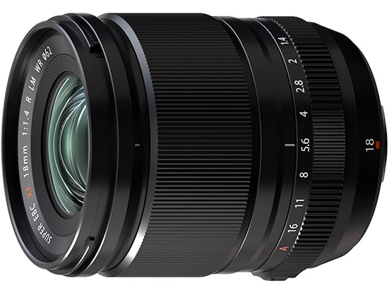 FUJIFILM XF 18mm f/1.4 R LM WR Lens