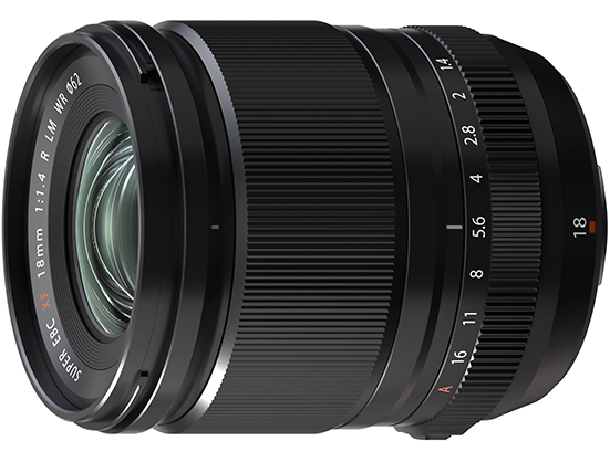 FUJIFILM XF 18mm f/1.4 R LM WR Lens - Best Available Image
