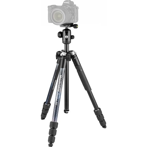 1018271_C.jpg - Manfrotto Element MII Aluminum Tripod with Ball Head (Black) - Image 3