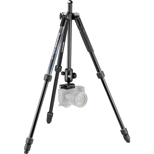 1018271_D.jpg - Manfrotto Element MII Aluminum Tripod with Ball Head (Black) - Thumbnail 4