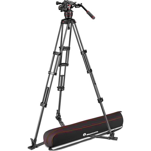 Best image for Manfrotto Nitrotech 608 Video Head and Carbon Twin GS Tripod