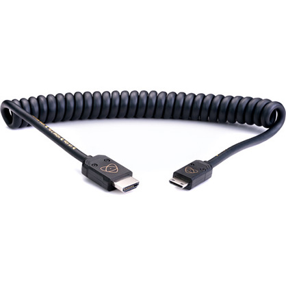 Best image for Atomos AtomFLEX Coiled Mini-HDMI to HDMI Cable (16 to 32")