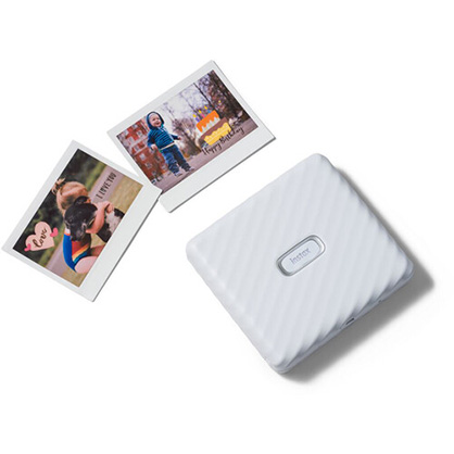 1018761_D.jpg - Fuji Instax Link WIDE Smartphone Printer  Ash White - Thumbnail 4