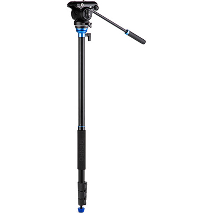 1019101_B.jpg - Benro A2883F Reverse-Folding Aluminum Travel Tripod with S4Pro Fluid Video Head - Image 1