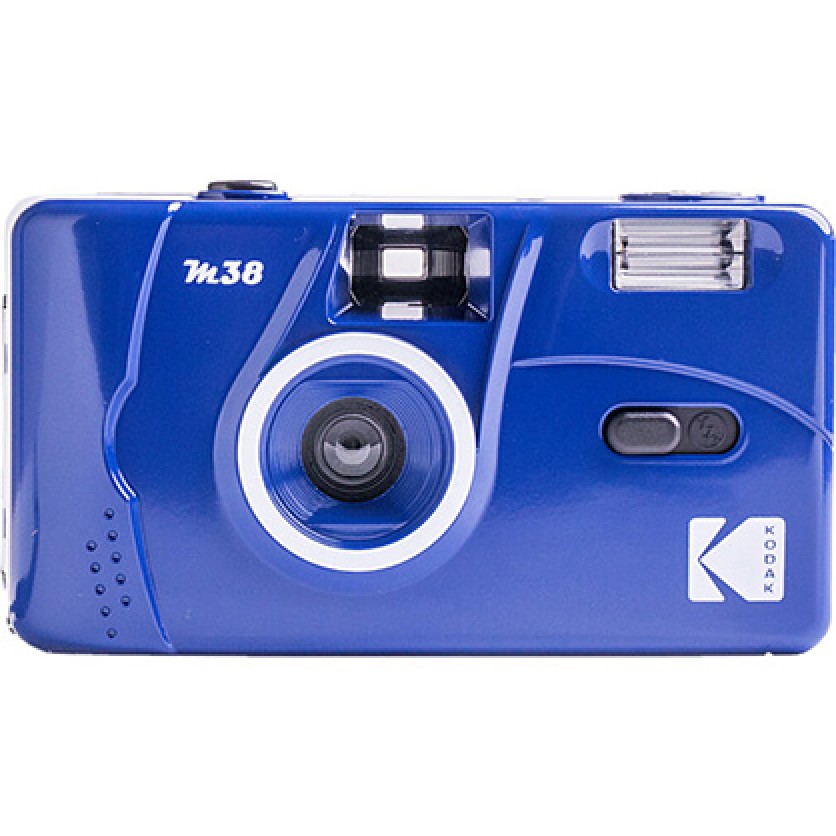 Kodak M38 35mm Film Camera with Flash (Classic Blue)