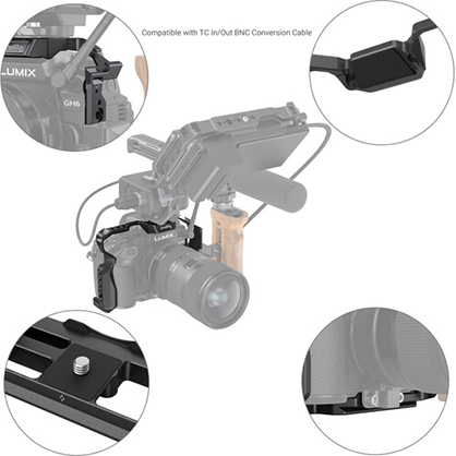 1019301_E.jpg - SmallRig Full Cage Panasonic GH6 3784 - Thumbnail 5