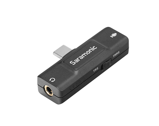 1019751_A.jpg - Saramonic SR-EA2U Audio Adapter with USB Type C Connector - Image 1