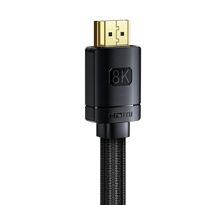 1019861_A.jpg - Baseus High Definition Series HDMI 8K to HDMI 8K Adapter Cable 1m - Thumbnail 1