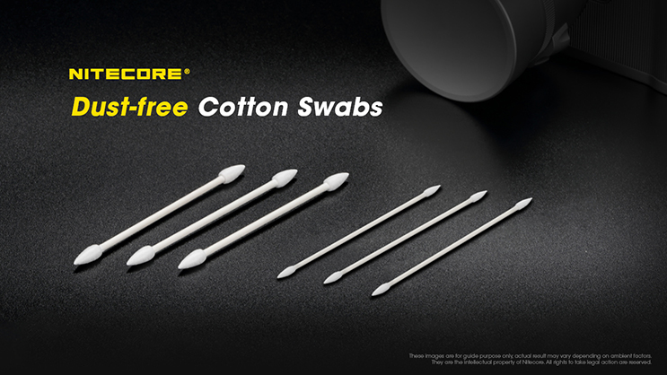 Nitecore Dust-Free Cotton Swabs