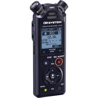 OM SYSTEM LS-P5 Linear PCM Recorder