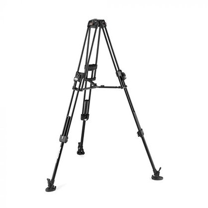 Manfrotto 645 Fast Aluminum Twin Leg Mid Spreader Tripod