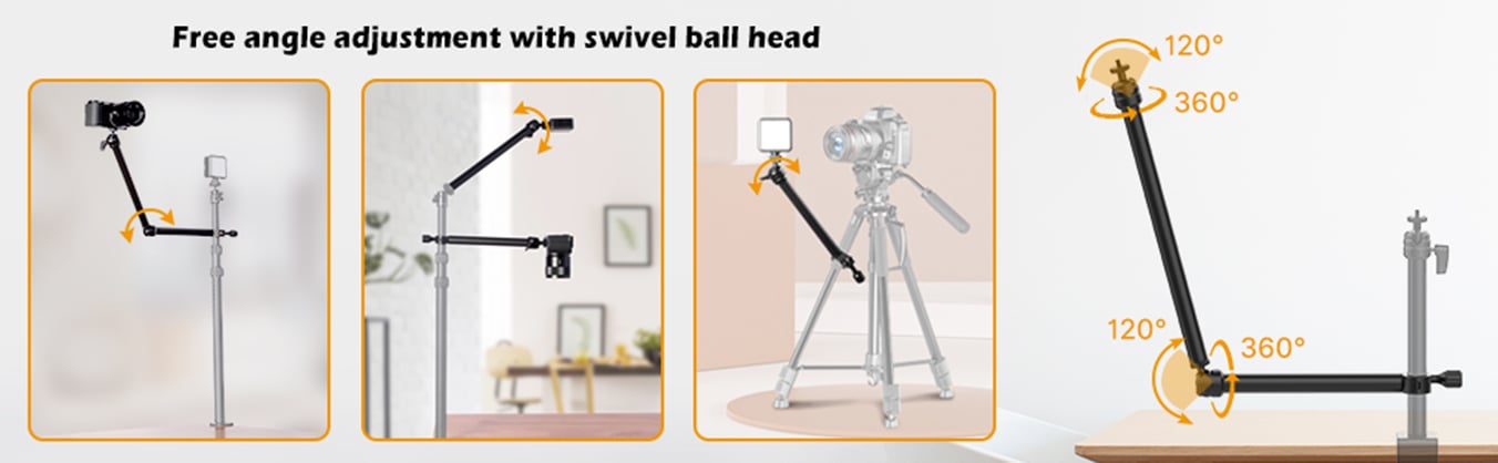 1020211_C.jpg - Ulanzi LS04 Flexible Arm - Thumbnail 2