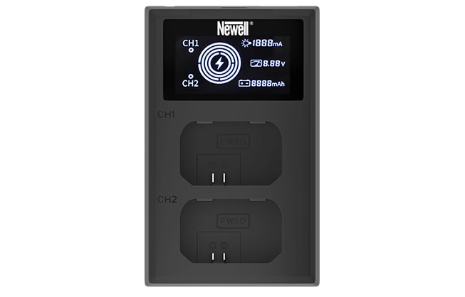 1020351_B.jpg - Newell Dual Charger for Sony NP-FW50 - Thumbnail 1