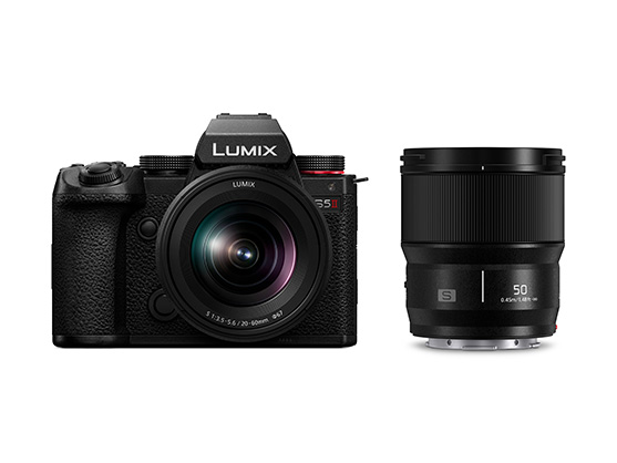 Panasonic S5II 20-60mm and 50mm Twin Kit + Bonus S 85mm Lens
