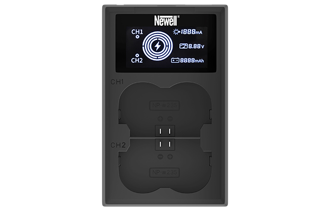 1021051_A.jpg - Newell FDL-USB-C dual-channel charger for Fujifilm W235 - Image 1