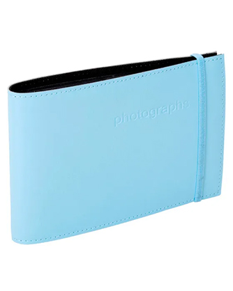 Best image for Profile Citi Leather 4X6 Album Baby Blue