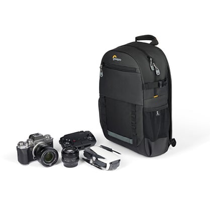 1021161_E.jpg - Lowepro Adventura BP 150 III Backpack (Black) - Image 5
