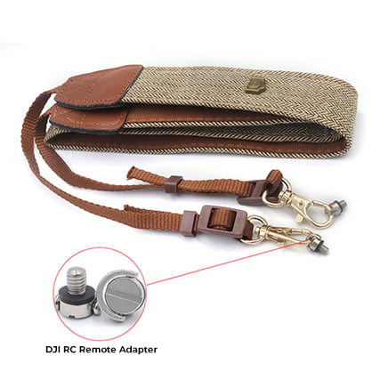 1021271_B.jpg - Camera Armour Universal Shoulder Strap for Camera or DJI RC Remote BROWN