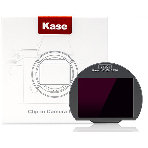 Kase Clip-In ND1000 Neutral Density Filter for Canon R6 II/R6/R5/R3 (10-Stops)