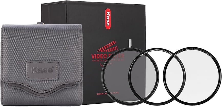 Kase Magnetic Circular Filter Video Kit 82mm VND-CPL 1.5-5 / Black Mist