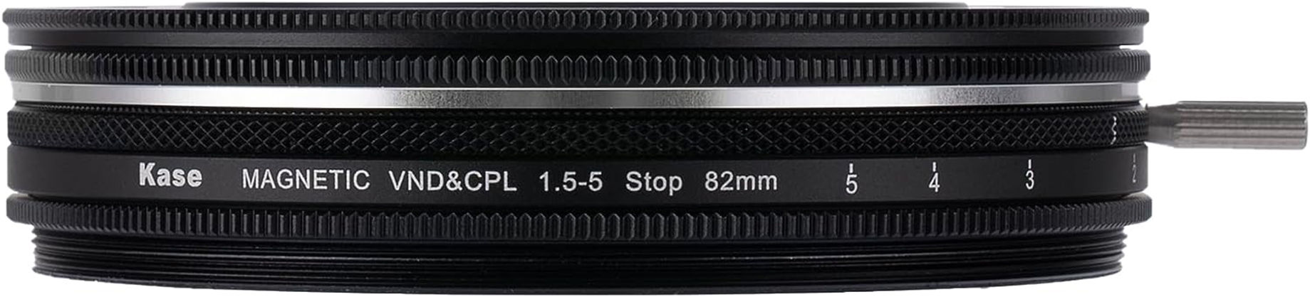 1021501_C.jpg - Kase Magnetic Circular Filter Video Kit 82mm VND-CPL 1.5-5 / Black Mist