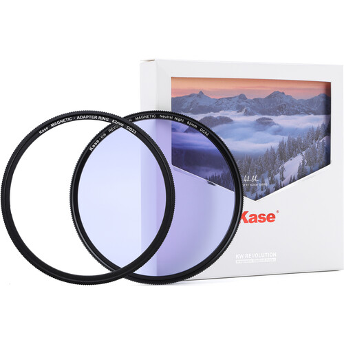 Kase Revolution Neutral Night Pollution Filter with Magnetic Adapter Ring 82mm