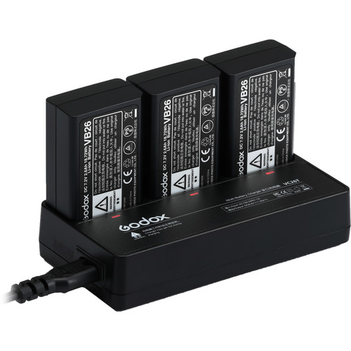 1021891_A.jpg - Godox VC26T Multi-Battery Charger for V1