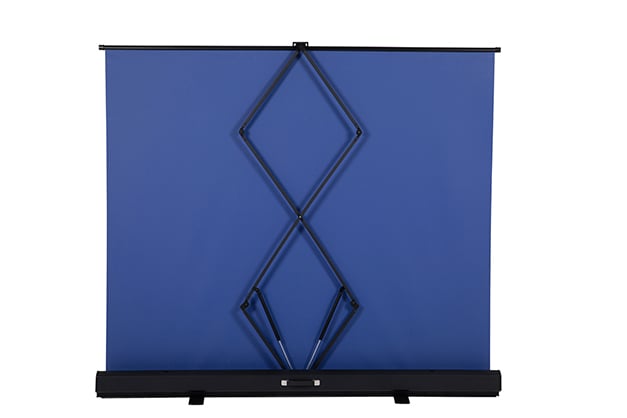1022071_A.jpg - Krane Portable Pull Up Background Kit 150x200cm Blue - Image 1