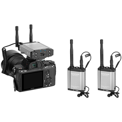 1022141_D.jpg - Saramonic Vlink2 Kit2 Camera-Mount 2-Person Wireless Microphone with Talkback - Image 4