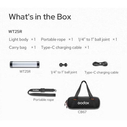 1022381_E.jpg - Godox WT25R RGB Dive Tube Light 25cm - Thumbnail 5