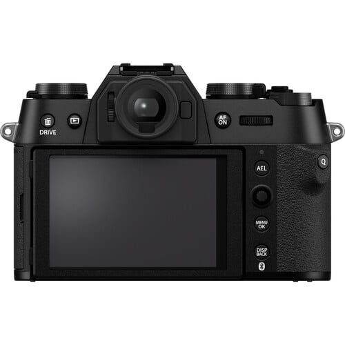 1022701_A.jpg - FUJIFILM X-T50 Mirrorless Camera with 15-45mm f/3.5-5.6 Lens (Black) - Image 1