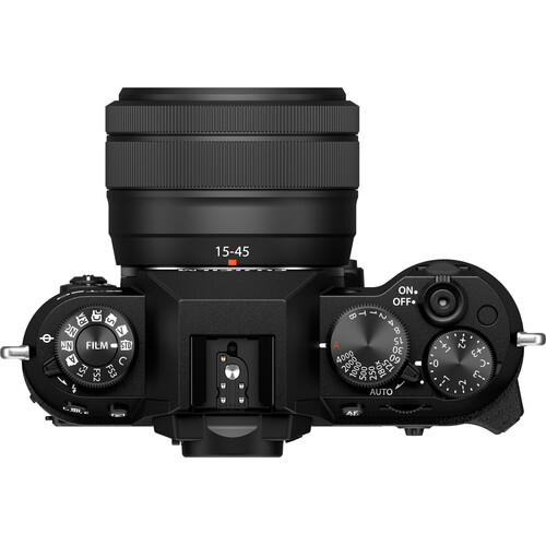 1022701_B.jpg - FUJIFILM X-T50 Mirrorless Camera with 15-45mm f/3.5-5.6 Lens (Black) - Image 2