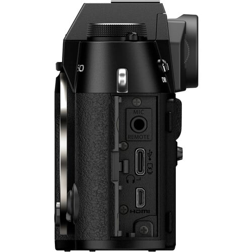 1022701_C.jpg - FUJIFILM X-T50 Mirrorless Camera with 15-45mm f/3.5-5.6 Lens (Black) - Thumbnail 3