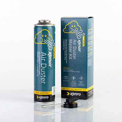 Kenro Kenair Clean Air Duster Kit (Refill+Nozzle) - Best Available Image