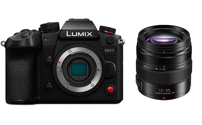Panasonic Lumix GH7 Mirrorless Camera with 12-35mm Leica Lens