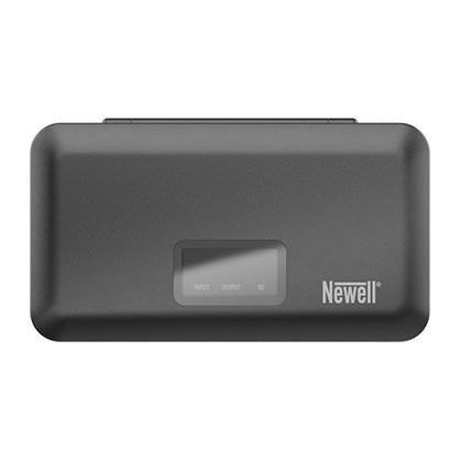 1023191_A.jpg - Newell LCD dual charger with power bank and SD card reader for Sony NP-FW50 - Thumbnail 1