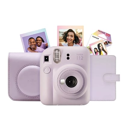 Best image for Fujifilm Instax Mini 12 Gift Pack Purple Ltd Ed