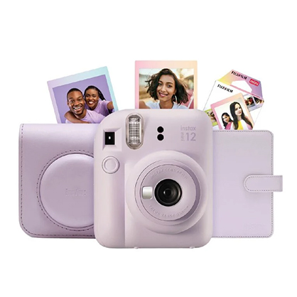 Best image for Fujifilm Instax Mini 12 Gift Pack Purple Ltd Ed