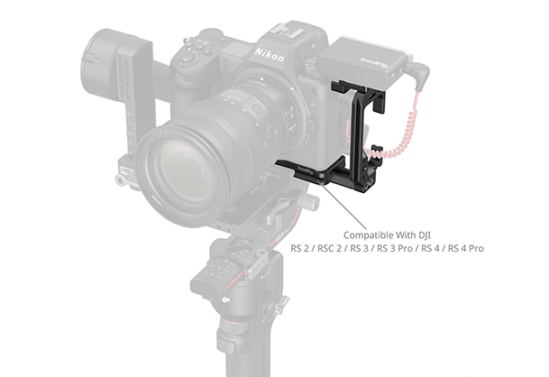1023251_B.jpg - SmallRig L-Shape Mount Plate for Nikon Z6 III 4523 - Thumbnail 2