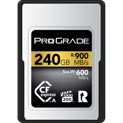 Best image for ProGrade 240GB CFexpress 2.0 Type A Gold Memory Card