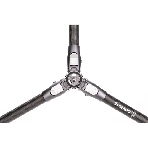 1023401_B.jpg - Benro Tortoise Columnless Carbon Fiber One Series Tripod with GX25 Ball Head - Image 2