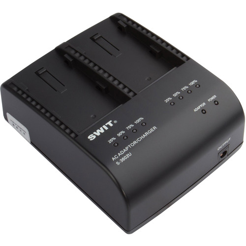 Best image for SWIT S-3602U Dual Charger/Adapter for Sony BP-U30/U60 Batteries