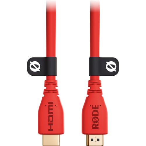 1023741_A.jpg - RODE HDMI to HDMI 2.1 Cable 1.5m Red - Image 1