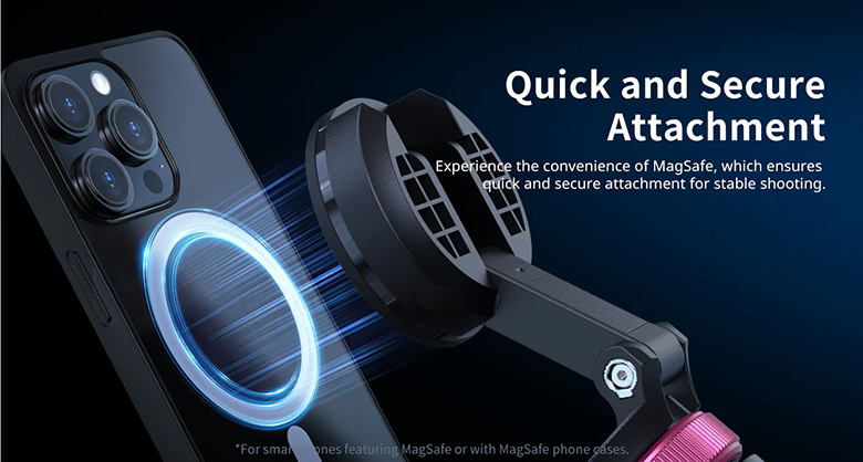 1023841_A.jpg - Ulanzi MT-84 Magnetic Tripod for Phone - Image 1