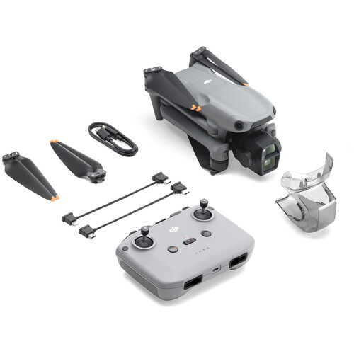 DJI Air 3S Drone with RC-N3 Non-LCD Remote - Best Available Image