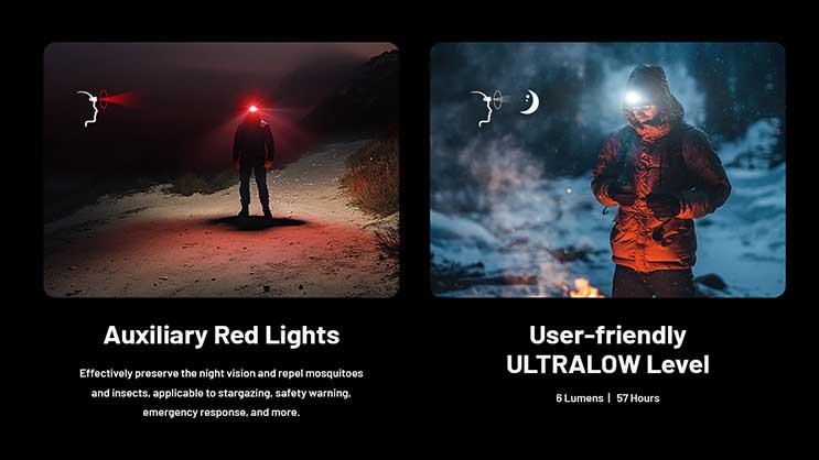 1024101_C.jpg - Nitecore NU27 600 Lumen Rechargeable Multi Colour Temperature Outdoor Headlamp - Thumbnail 3