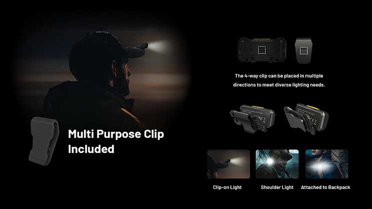 1024101_E.jpg - Nitecore NU27 600 Lumen Rechargeable Multi Colour Temperature Outdoor Headlamp - Thumbnail 5