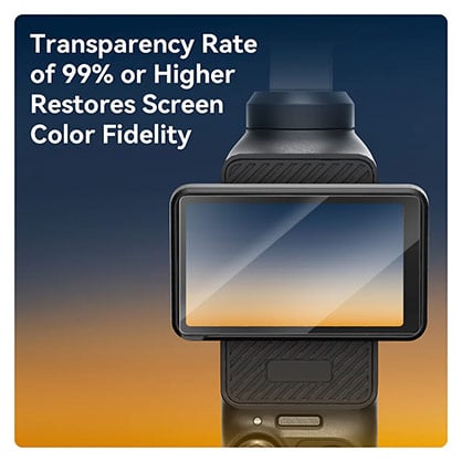 1024181_D.jpg - Telesin Tempered Film Screen Protector Set for DJI Osmo Pocket 3 - Image 4